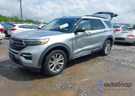 2020 Ford Explorer Xlt из США, поврежденный, VIN 1FMSK8DH2LGA42291